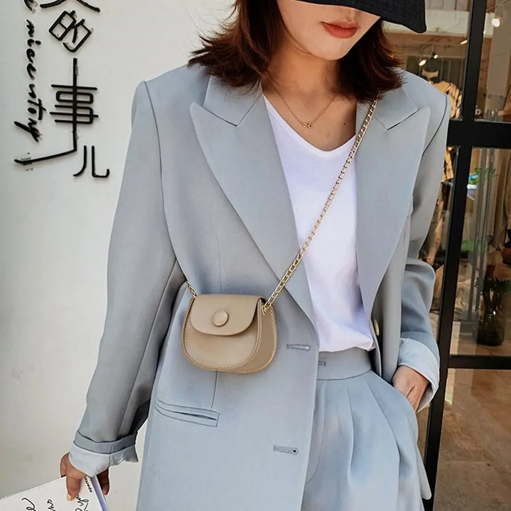 Lipstick bag Card Holder Messenger Bag Wallet Female Handbag Mini Saddle Bag Chain Crossbody Bag Women Shoulder Bag