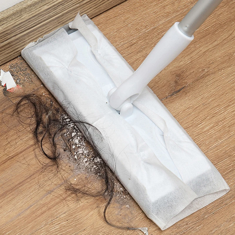 30-100 шт. одноразовые электростатические салфетки для пола из микроволокна швабра