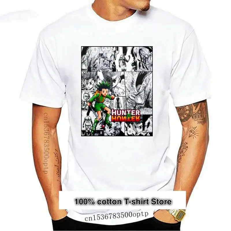 

Camiseta de Hunter X Hunter para hombre, ropa de Manga, HXH Gon, Anime, Unisex, todas las tallas, moda, Manga corta