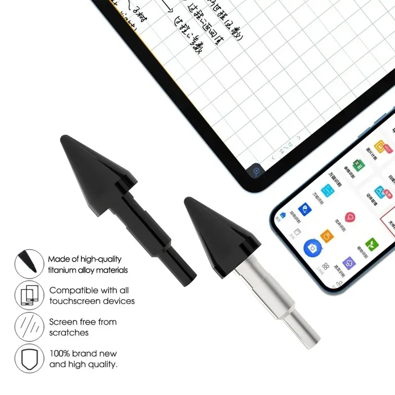 Фото Для Lenovo/Xiaoxin Stylus 1-го поколения, наконечники для карандашей, сменный наконечник для стилуса с коробкой, металлические износостойкие запасные наконечники №3