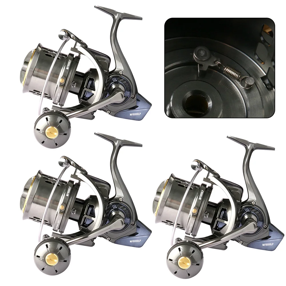 

Allmetal Sea Fishing Reel Long-Range Casting Reel Spining Wheels Sea Pole Casting Carp Reel Fishing Accessories