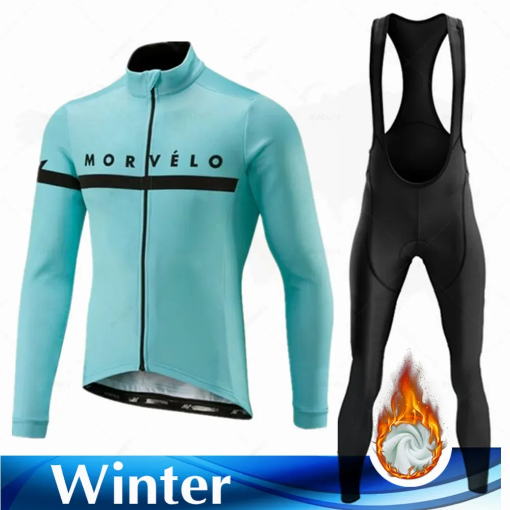 

Новинка, велосипедная одежда morвелосипед, мужской комплект из Джерси с длинным рукавом, теплая флисовая одежда, зимняя велосипедная спортивная одежда, мужская одежда для горного велосипеда, велосипедный костюм