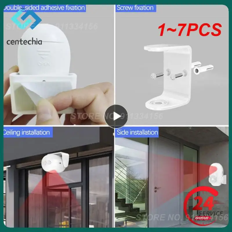 

1~7PCS M120 Smart PIR Infrared Anti-Theft Burglar Welcome Doorbell Multifunction Human Motion Detector Garage Shop Home Security