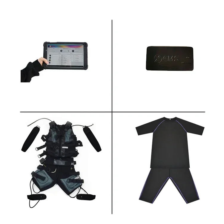 

Wireless EMS Fitness Training Suit XEMS Electrostimulation Wireless Muscle Stimulator Equipment Xbody Machine 1 Piece