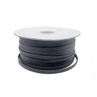 5 meters black insulated braid sleeving 4681012142025mm tight pet nylon flame retardant wire cable protector cable sleeve