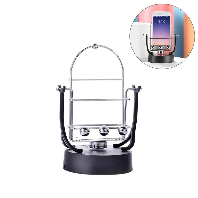 

Novel Revolving Swing Balance Ball Perpetual Motion Physics Educational Toys Desk Toys