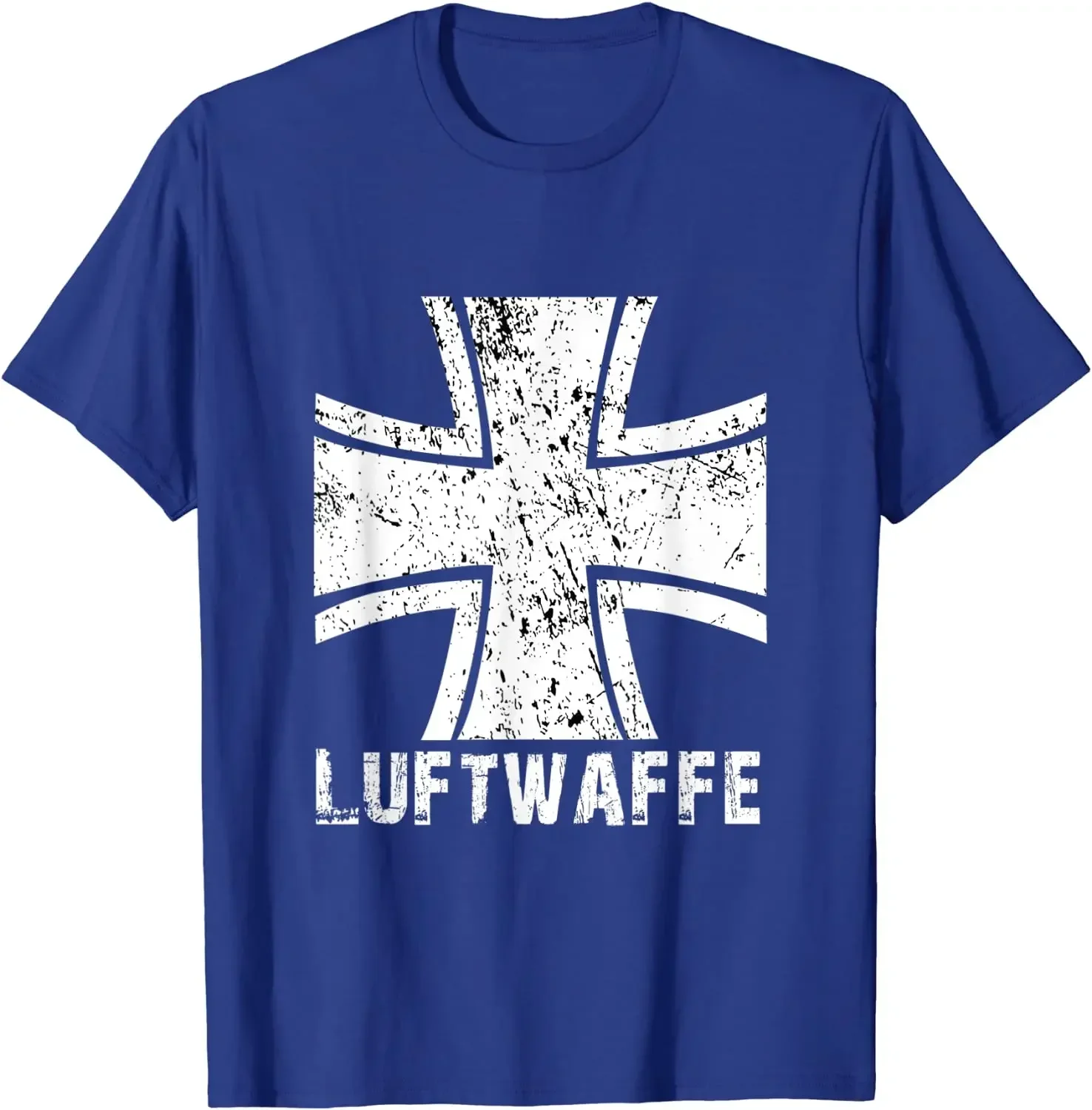 Футболка Bundeswehr с перекрестом немецкой армии Люфтваффе 100% хлопок круглым вырезом