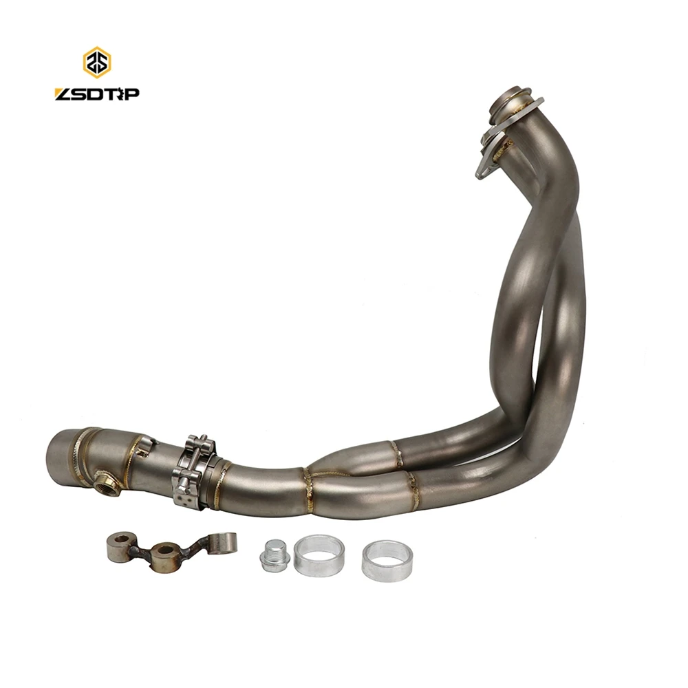 

Stainless Steel Motorcycle Exhaust System Middle Link Exhaust PipeFor NINJIA650/Z650