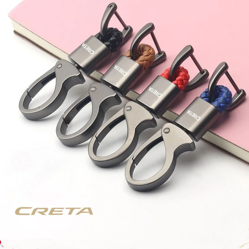 

Кожаный брелок для мотоцикла, украшения для Hyundai creta