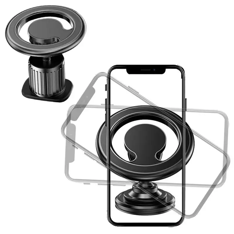 

Car Phone Holder Mount Dashboard Phone Holder For Sedans Trucks SUVs Car Must Have 360 Magnetic Suction Super Load Bearing