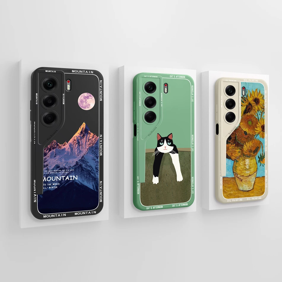 Чехол для телефона Tecno Camon 40 Pro в художественном стиле полное покрытие бампер