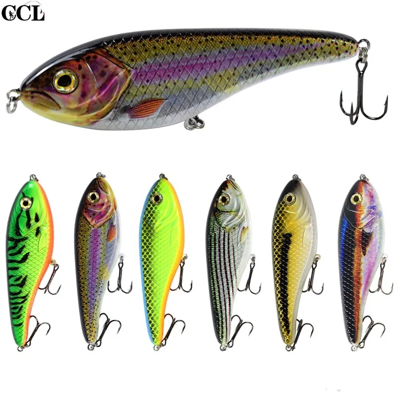 

150mm 81g Big Game Pike Fishing Sinking Muskie Pike Jerk Bait Hard Fishing Lures