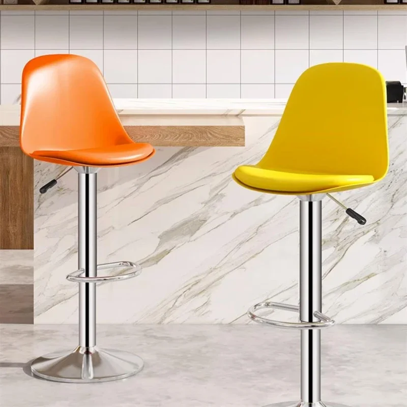 Металлические стулья Гостиная Садовый стул Барная мебель Макияж Поворотный