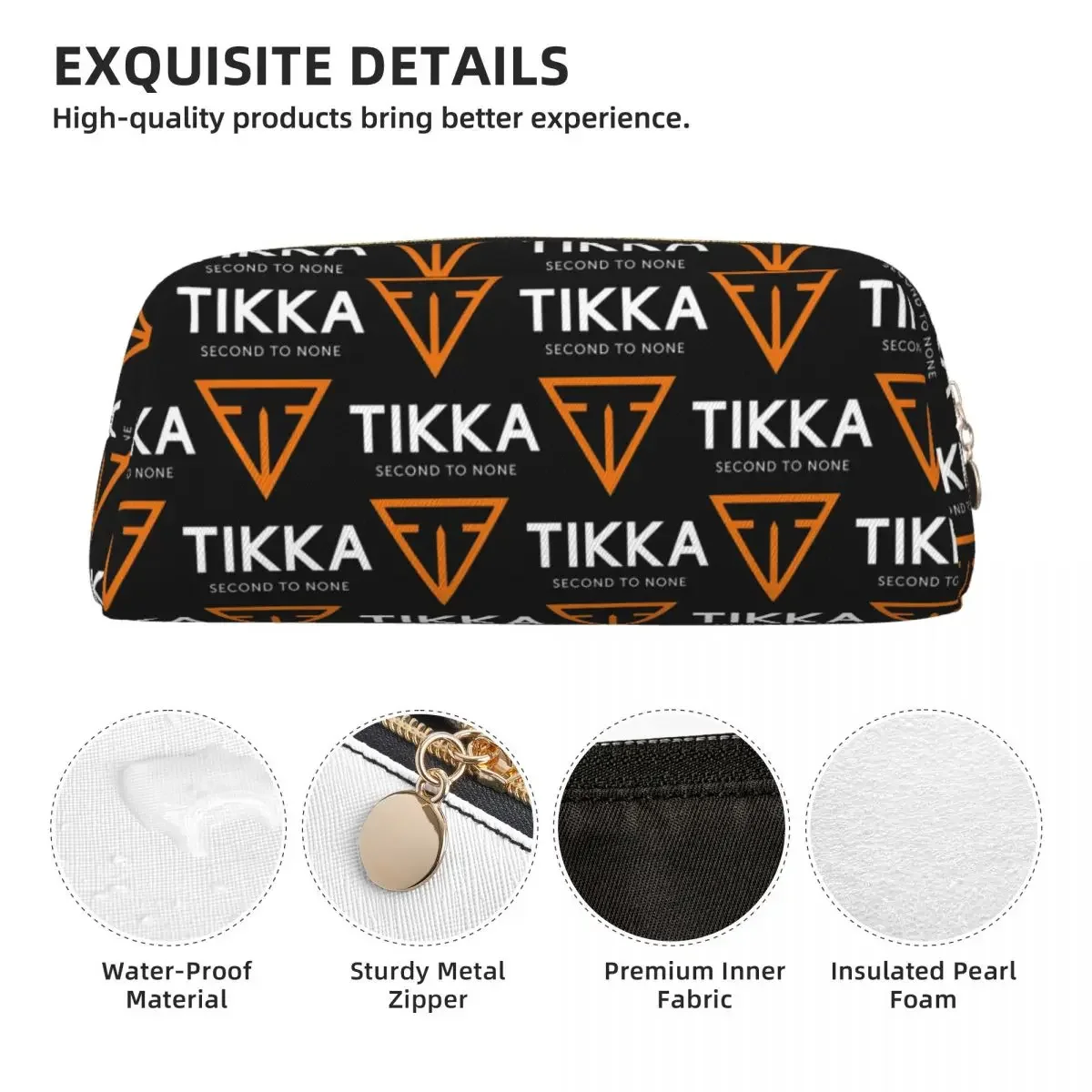 Фото Пеналы для канцелярских принадлежностей Tikka By Sako Finland Firearms, подарки для студентов, пенал-коробка, сумка для карандашей, вместительный пенал, держатель для ручек №3