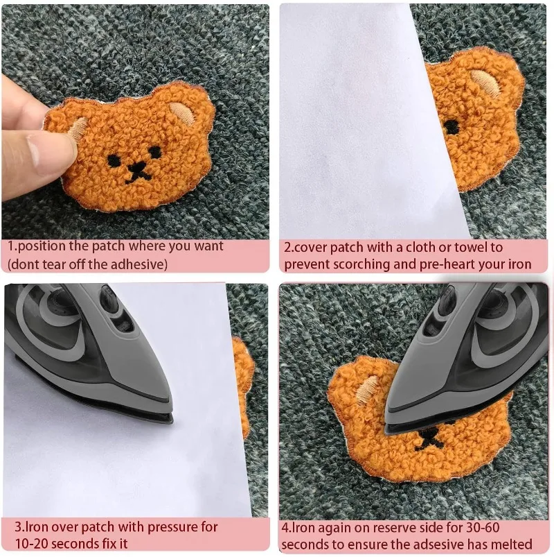 16 шт. патчи для одежды с вышивкой