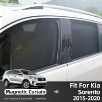 for kia sorento 2015 2020 auto sunshade custom fit car side window magnetic sun shade for blocks uv rays glare