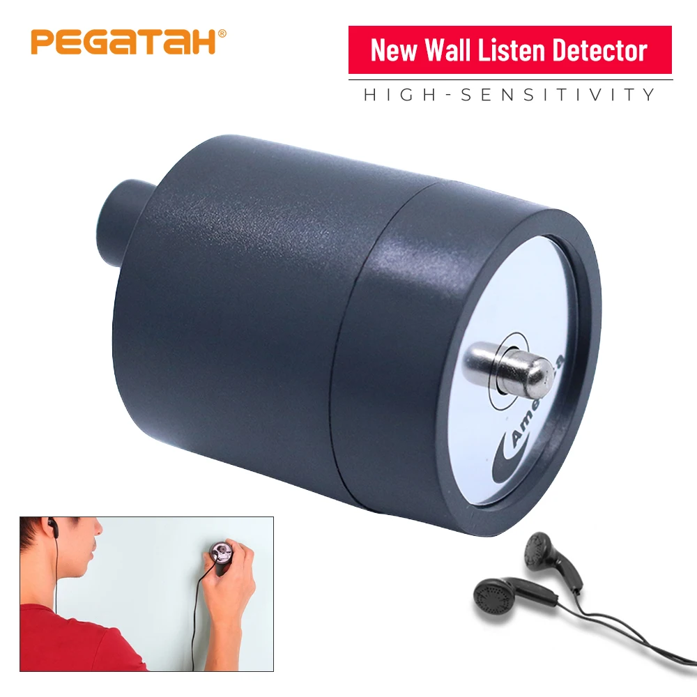 

Wall Listening High Strength Wall Microphone Detecotor for Engineer Oil Leaking Listens Pipe Water Leakage Repair Voice Listen
