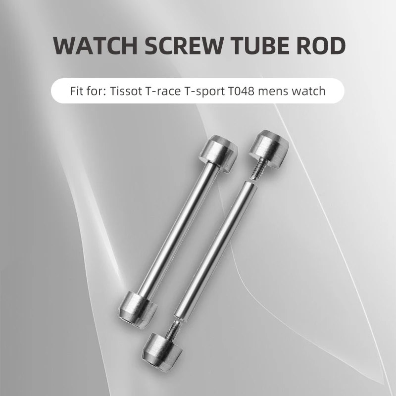 28mm Inner Hexagon Watch Screw Tube Rod Spring Bar Screw-In Watch Lug Stem Link Kit forTS Tissot T race T-sport T048 motoGP Watc
