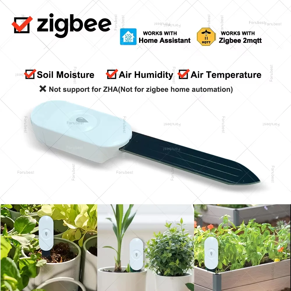 

Датчик влажности почвы ZigBee для Z2M