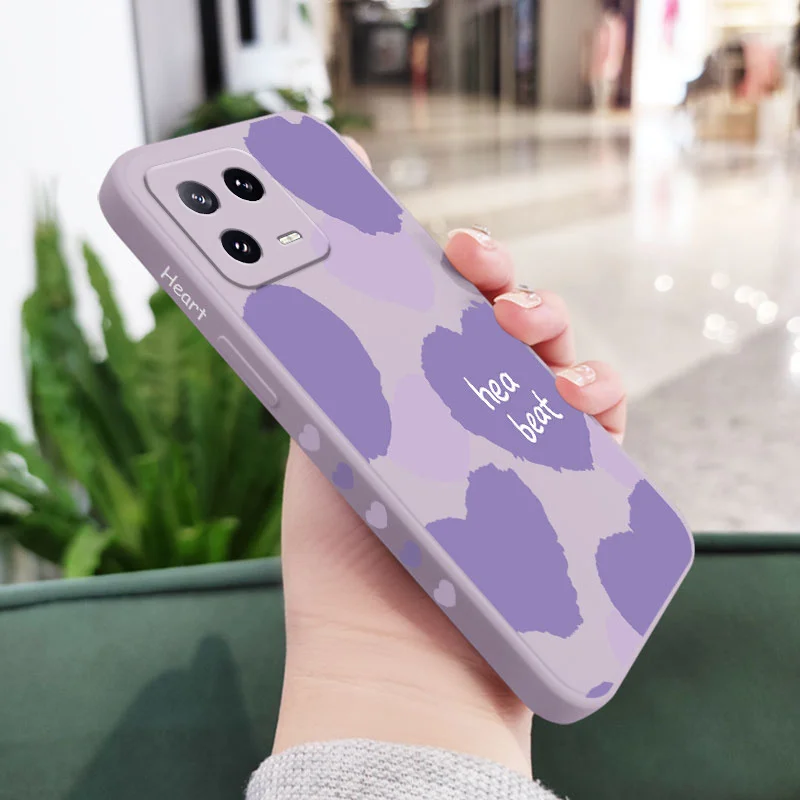 Чехол для телефона Beat Love жидкий силиконовый чехол Xiaomi Mi 14 13 13T 12 12X 12T 12S 11 11T Ultra 10 10T 9