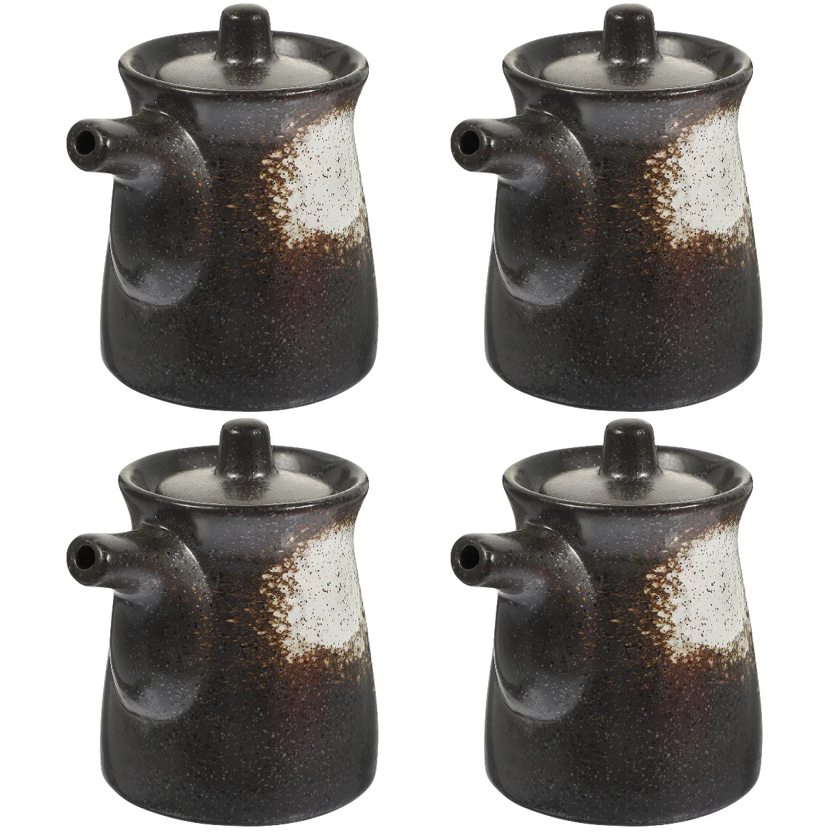 

Dispenser Oil Vinegar Bottle Sauce Cruet Multi Function Condiment Holder Seasoning Soy Container Japanese Olive Decorative