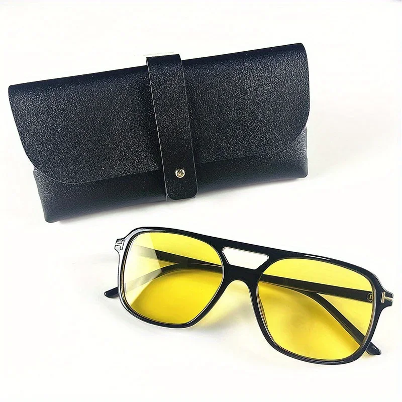 Женские солнцезащитные очки большого размера в стиле панк