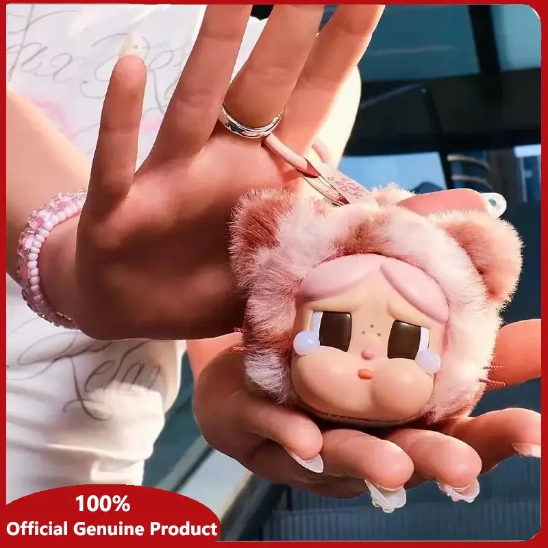 Фото POP MART CRYBABY Wild but Cutie Series - Виниловая плюшевая подвеска, 100% оригинал, слепая коробка, игрушки, сумка для догадок, Mystery Box Mistery №1