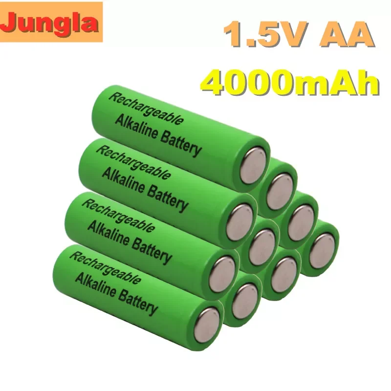 

NEW 2022 Brand AA rechargeable battery 4000mah 1.5V Alkaline Rechargeable batery for led light toy mp3 Free shipping