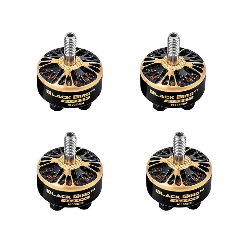 AXISFLYING BlackBird V3 2207 2125KV 1975KV 4-6S бесщеточный двигатель для беспилотных летательных