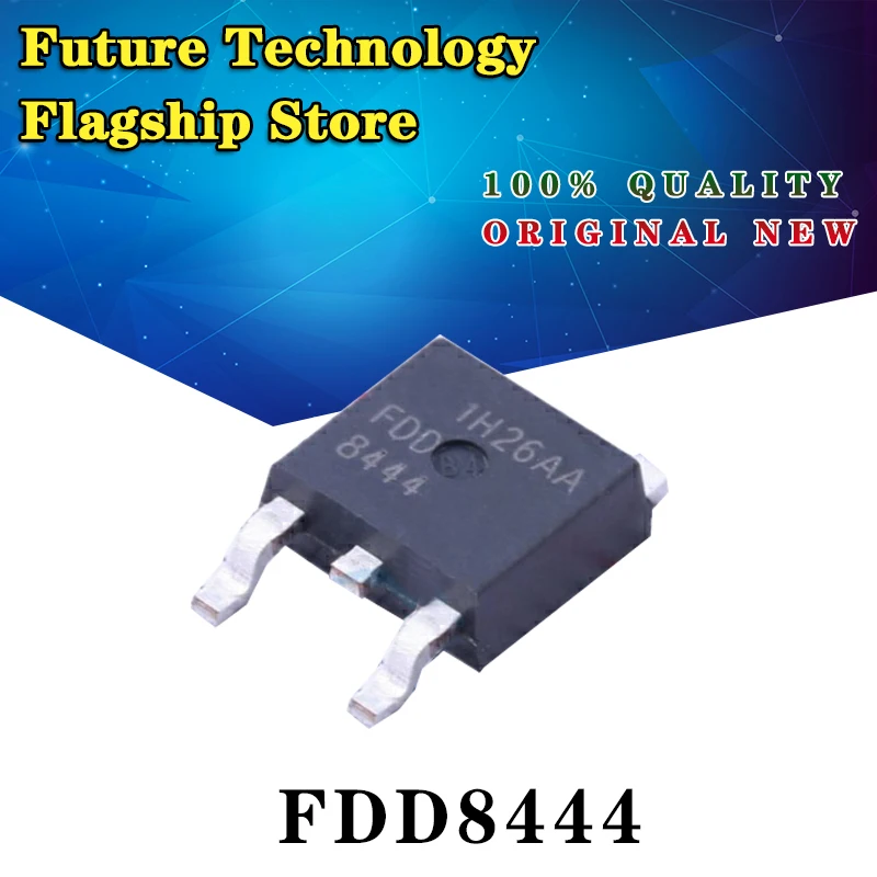 

100% новый и оригинальный FDD8444 50A/40V N MOSFET TO252