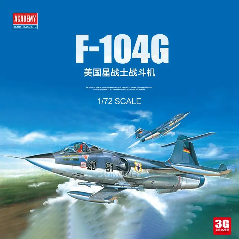 

Академия 12443 F-104G Starfighter-набор моделей самолета 1/72