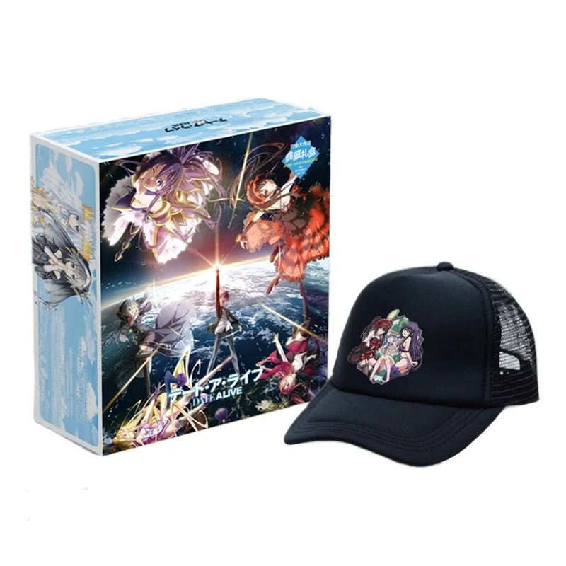 

Anime Date Alive Lucky Gift Box Yuji Itadori Baseball Cap Glass Cup Postcard Poster Badge Bookmark Fans Collection Toy