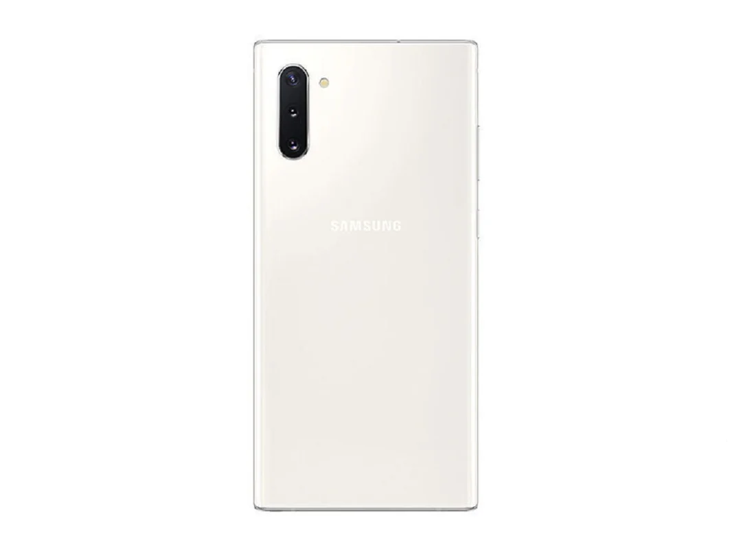 Фото3 - Оригинальный разблокированный Samsung Galaxy Note 10 6,3 дюйм. N970U1 N970F 8 ГБ ОЗУ 256 ГБ Восьмиядерный Snapdragon 855 оригинальный смартфон