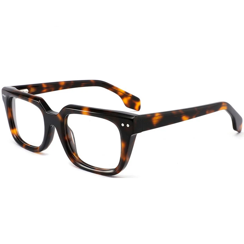 

Ретро квадратная ацетатная оправа с заклепками, женские очки, Женская оправа кошачий глаз, индивидуальное зеркало по рецепту