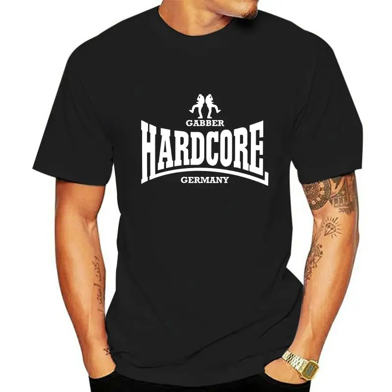 

SHIRT "GABBER GERMANY" SPEEDCORE HAKKE TERROR HARDSTYLE2020 Fashion slim T-shirts T Shirt Men's Tee Shirts