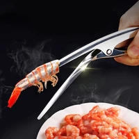 stainless steel shrimp peeler seafood cooking kitchen accessories tools creative convenient shrimp peel device kitchen gadgets