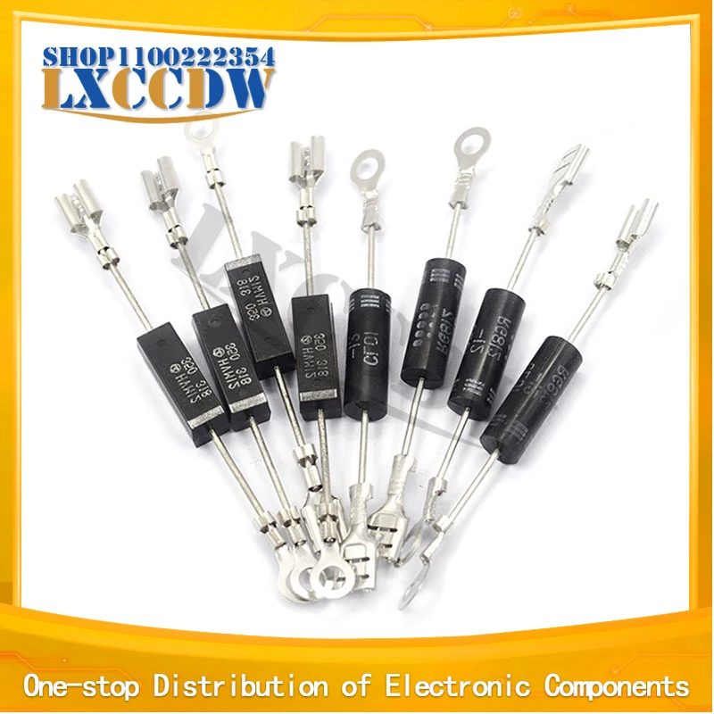 10PCS HVM12 CL01-12 2X062H 6X2P1 Microwave Oven High Voltage Diode Rectifier Wholesale Electronic | Diodes