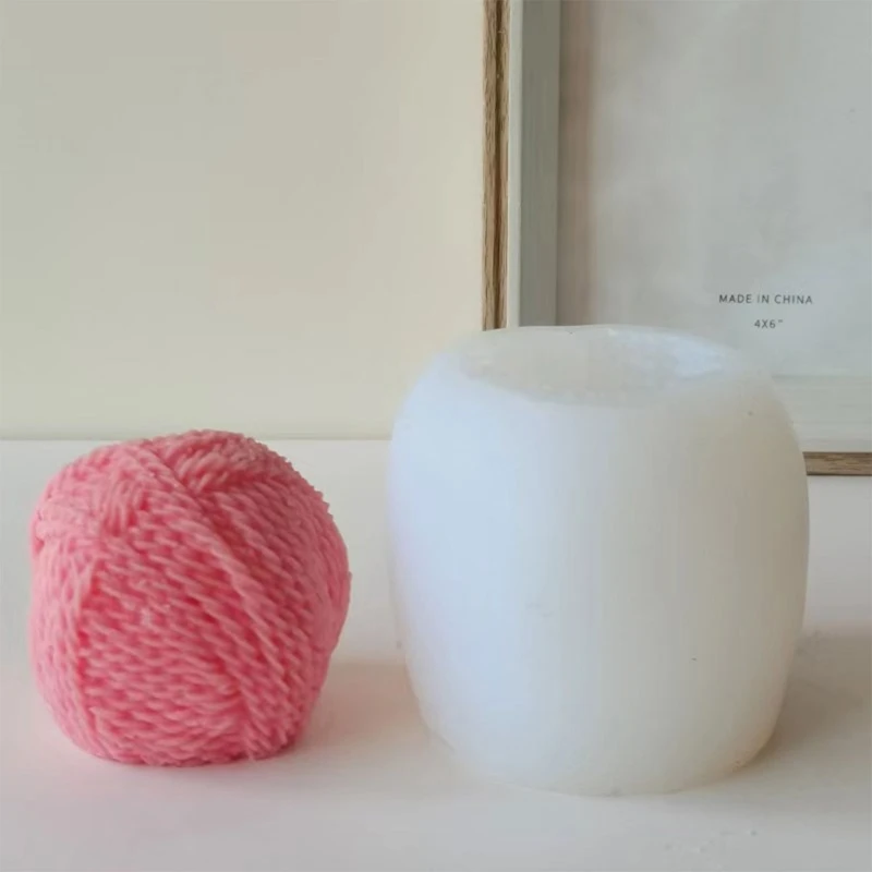 

3D Wool-Ball Silicone Molds Epoxy Resin Mold DIY Crafts Pendant Plaster Mold DIY Candle Handmade Soap Tools Easy Clean