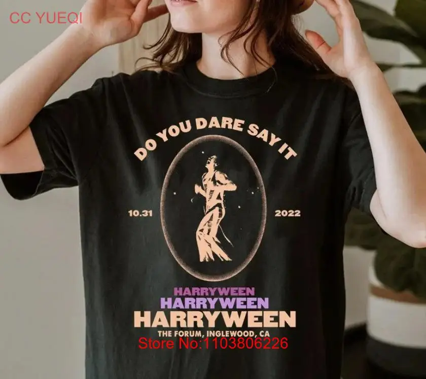 Вы осмеливаетесь сказать это футболка Гарри Хеллоуин забавная на Хэллоуин