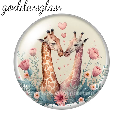 10 шт. круглые пуговицы для ожерелья 12/18 мм