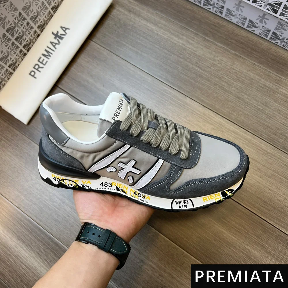 PREMIATA/Мужская модная удобная простая повседневная спортивная обувь в стиле ретро