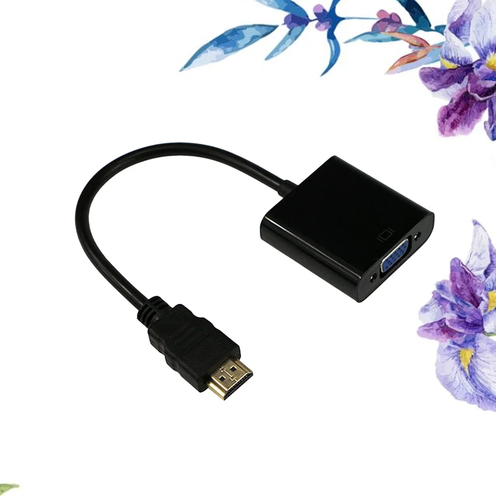 

1Pc Active Durable to VGA Portative Adapter Video Converter for DVD Projector PC