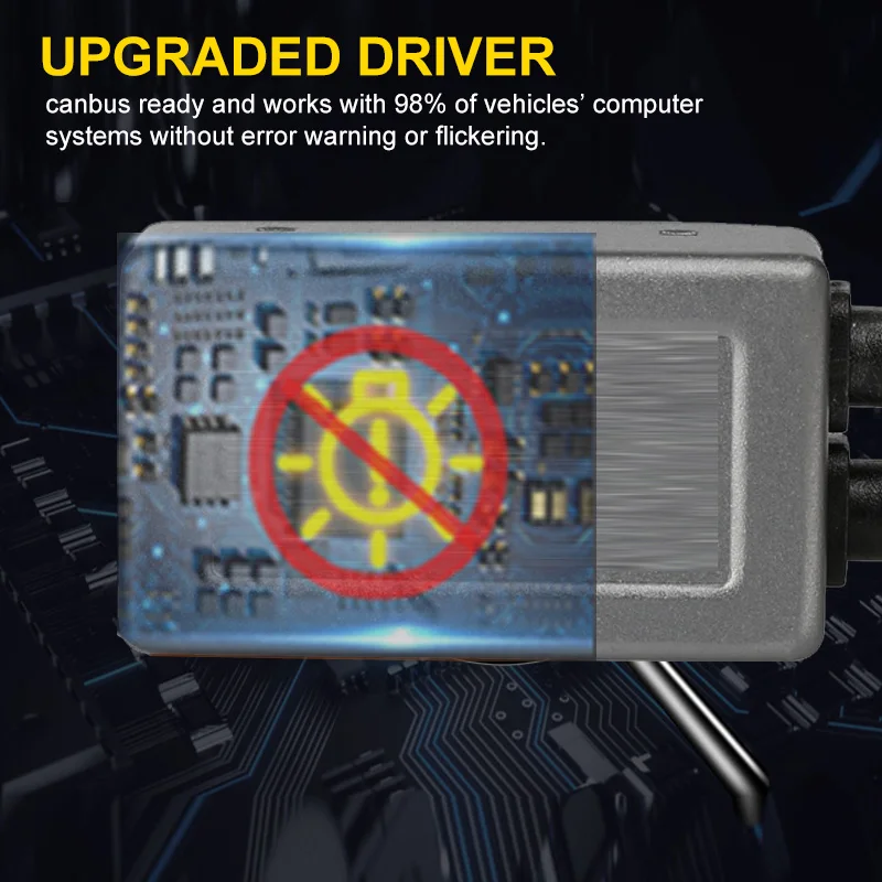 Светодиодные фары дальнего и ближнего света 2 шт.