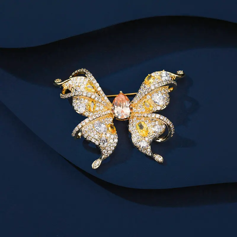 

Elegant Temperament Butterfly High-end Brooch