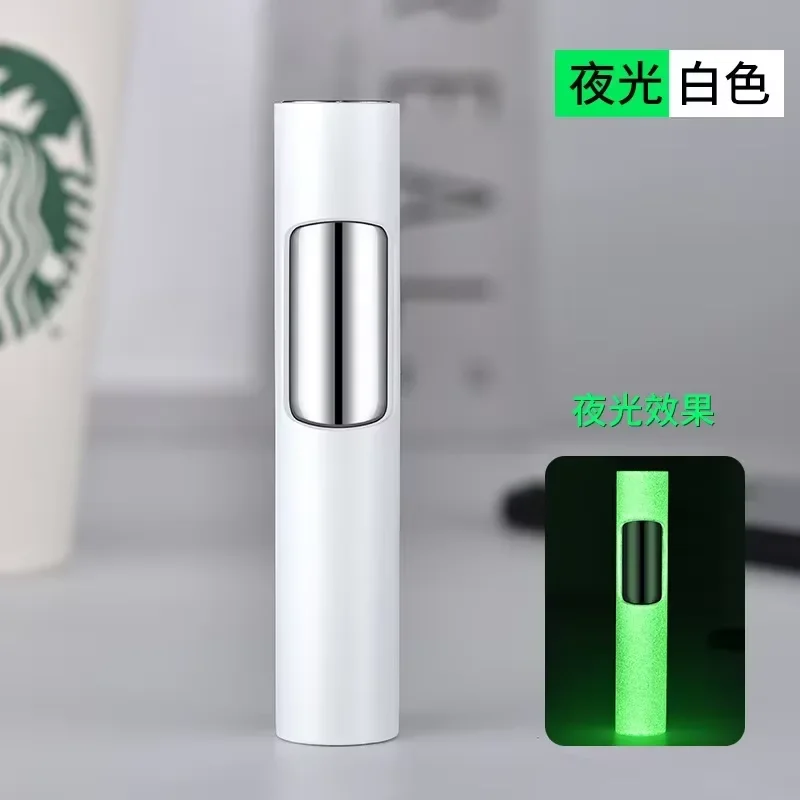 Бутановая газовая зажигалка ветрозащитная с пламенем мини-металлические