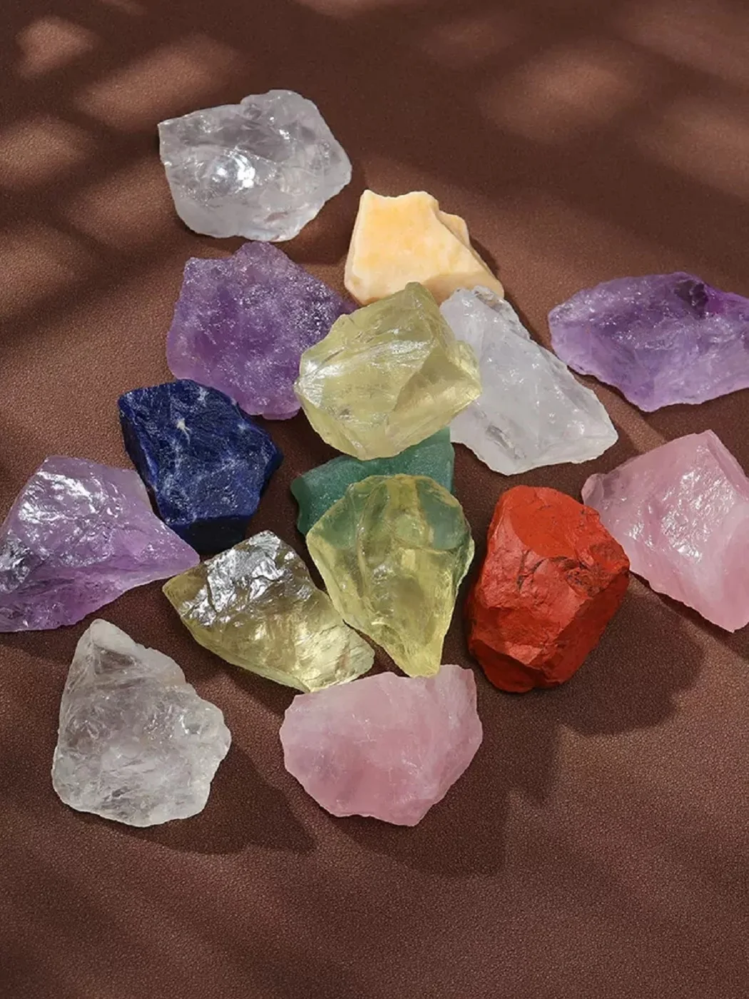 

Natural original ore specimen Aromatherapy expanding crushed stone carving material degaussing pendulum crystal