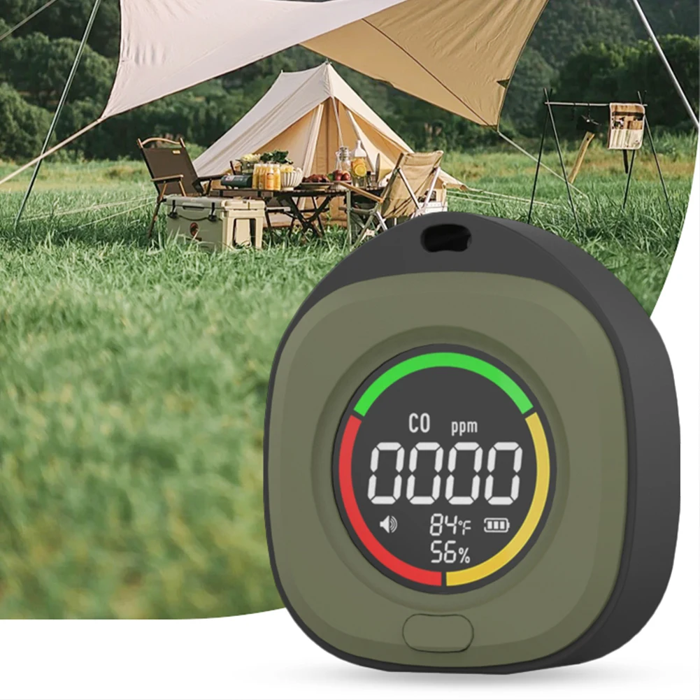 3 в 1 монитор качества воздуха CO 1000 мАч детектор сигнализация датчик температуры и