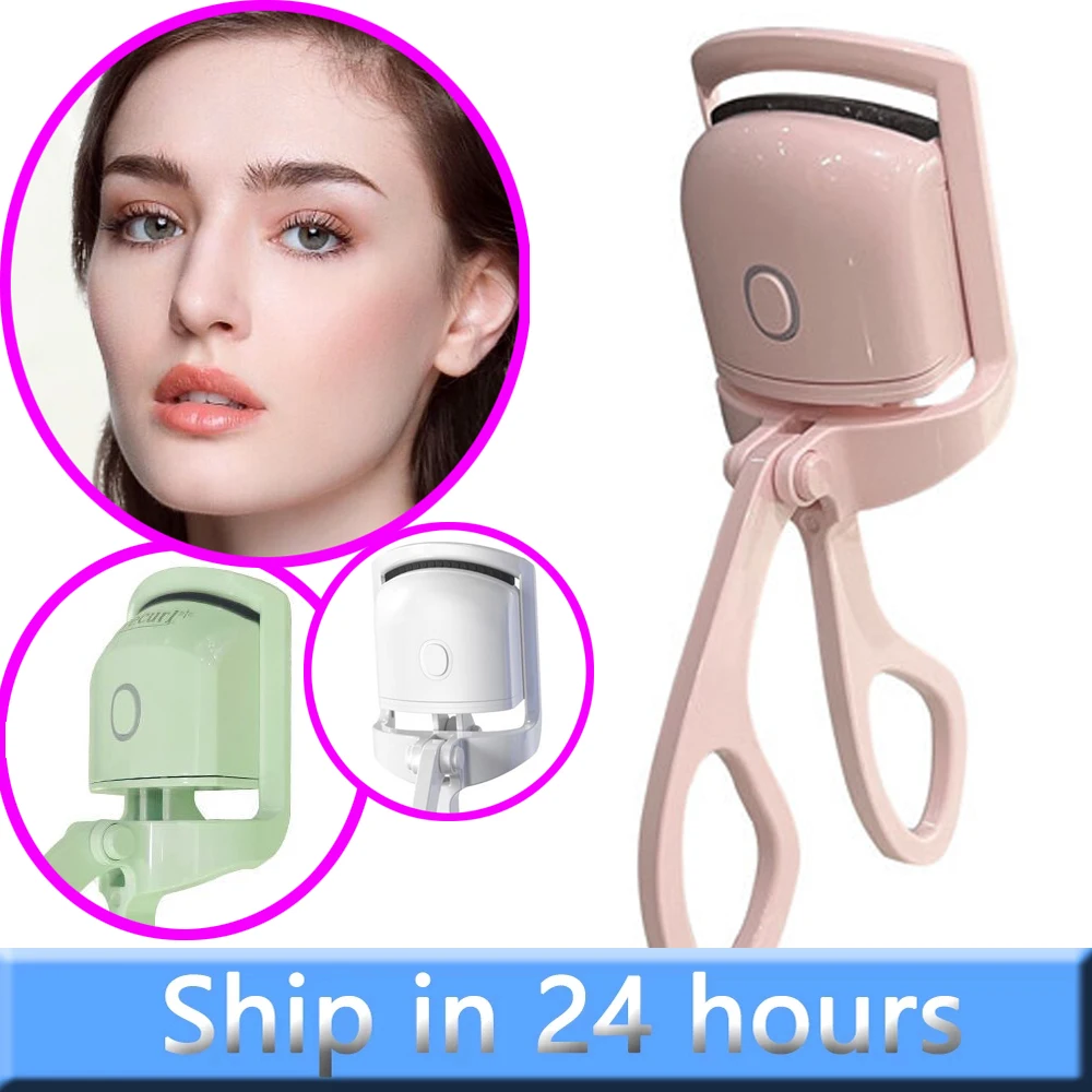 

150/230Ha Portable Electric Thermal Eyelash Curler Comb Long Lasting Eyelashes Curls Heated Eyelash Curler Makeup Eye Lash Perm