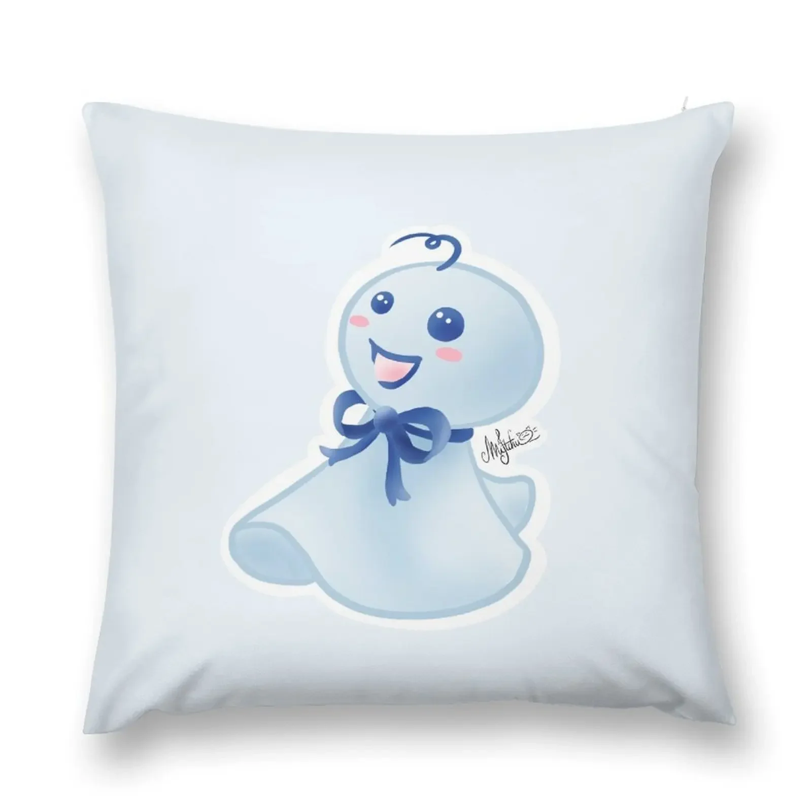 Teru teru bozu blue Happy Декоративная подушка Рождественские наволочки украшения 2025