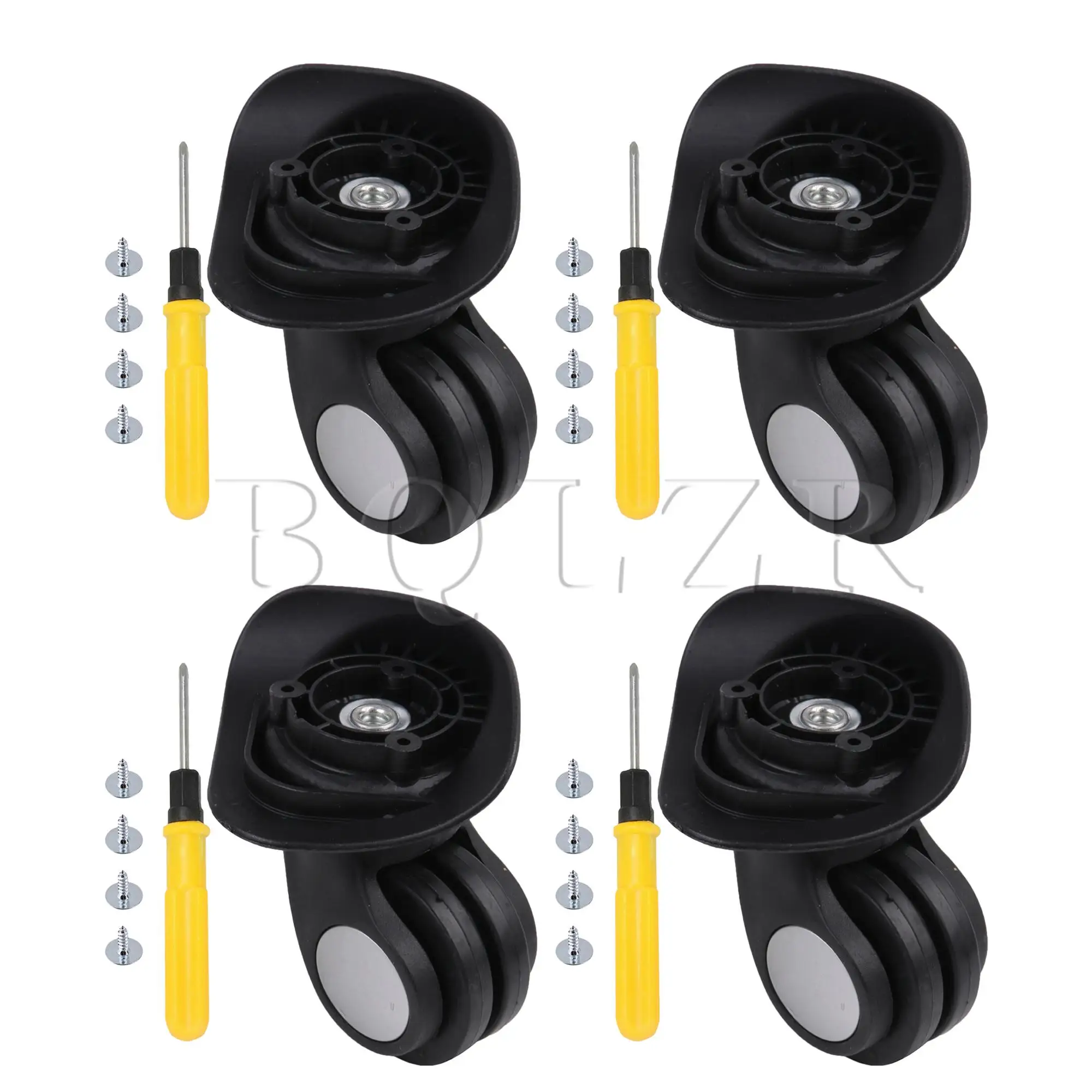 4 шт., поворотные колеса для чемодана, 3,43 дюйма, W024